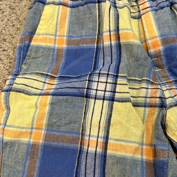 Janie & Jack Linen Pull Up Shorts, 6 - Picture 2 of 8